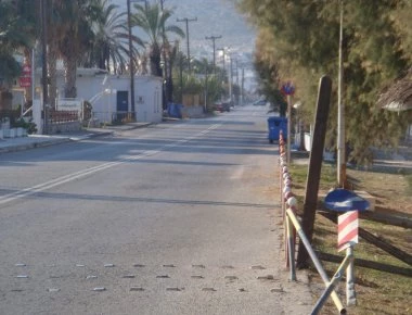 Αυτοψία έργων οδοποιίας και ομβρίων στη Σαλαμίνα